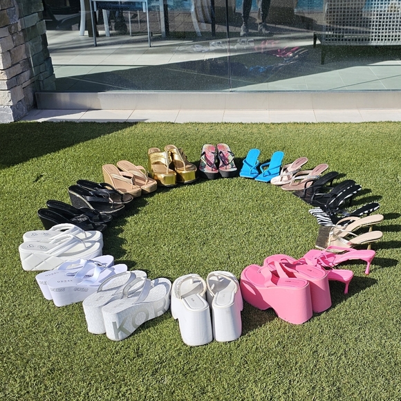 Platform Thong Sandals - Picture 6 of 7